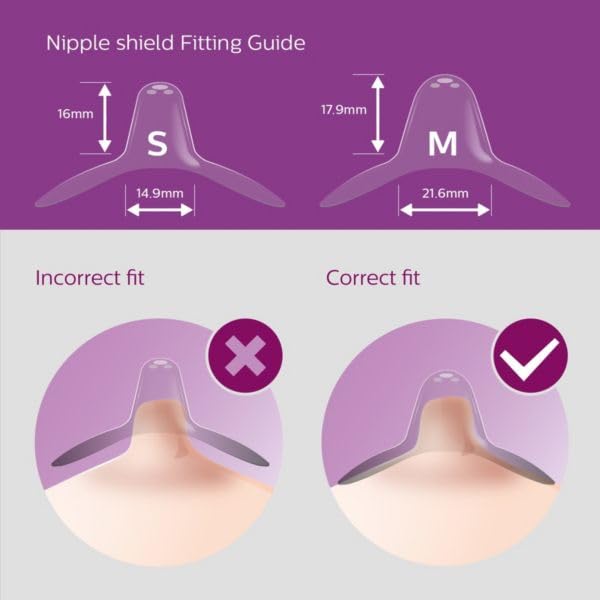 Philips Avent Nipple Shield Small 15 mm – Pack of 2 | SCF153/01