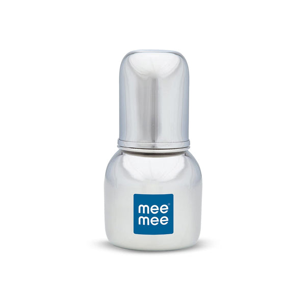 Mee Mee Steel Feeding Bottle 4Oz 120Ml