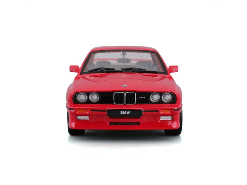 Bburago 1:24 1988 BMW M3 E30 Diecast Model Car – Red