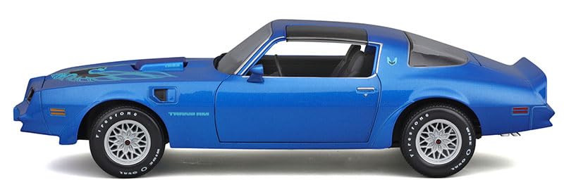 Maisto 1978 Pontiac Firebird Trans Am Diecast Model 1:18 Scale Blue