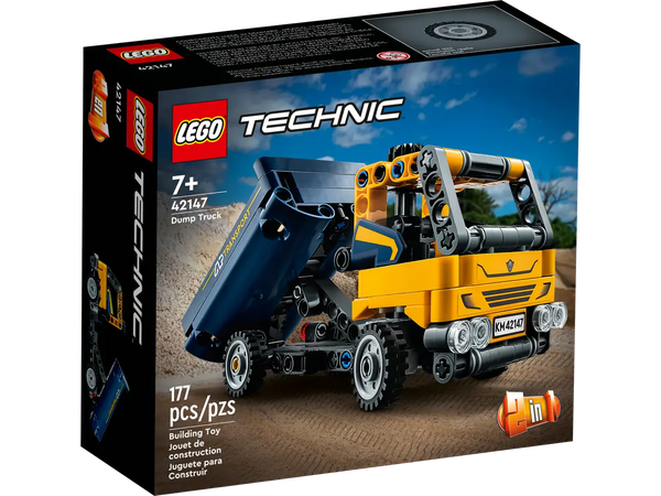 LEGO Technic Dump Truck 7+ 177Pcs 42147