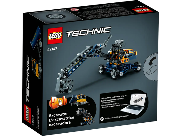 LEGO Technic Dump Truck 7+ 177Pcs 42147