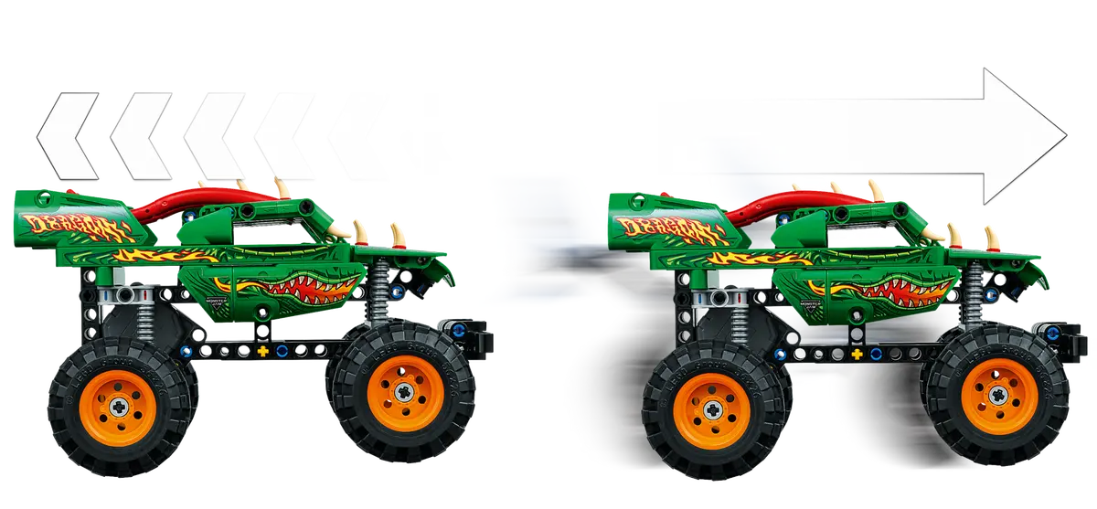 LEGO Technic Monster Jam Dragon 7+ 217Pcs 42149