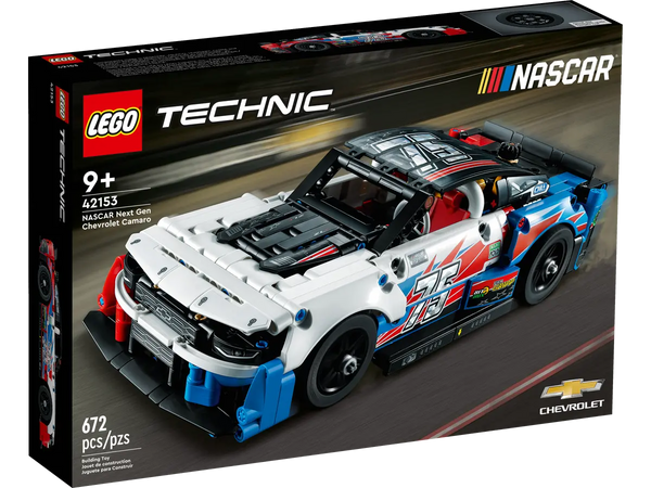 LEGO Technic Nascar Next Gen Chevrolet Camaro Zl1 9+ 672Pcs 42153