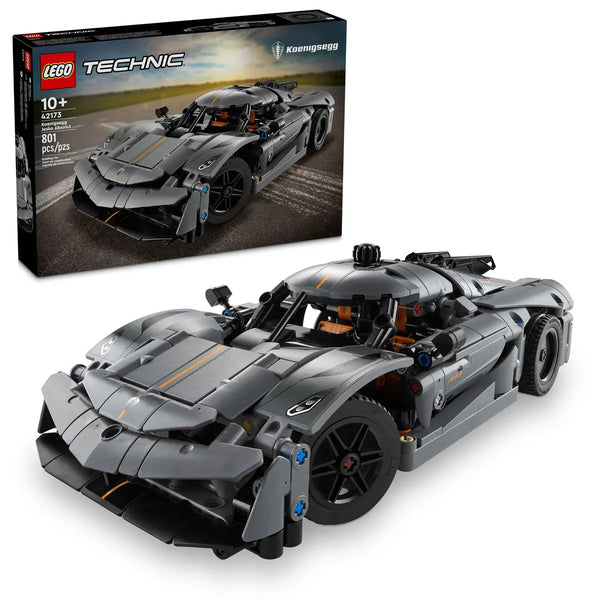 LEGO Technic Koenigsegg Jesko Absolut Grey Hypercar 10+ 801Pcs 42173