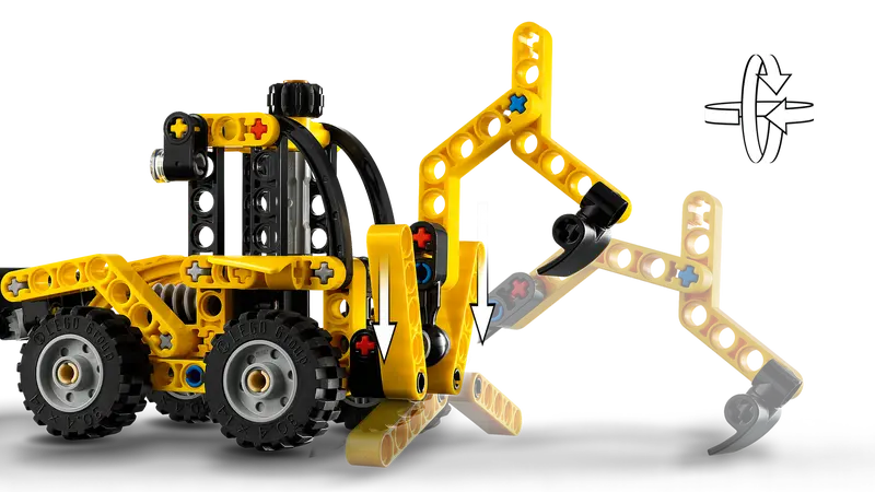 LEGO Technic Backhoe Loader 104 Pieces