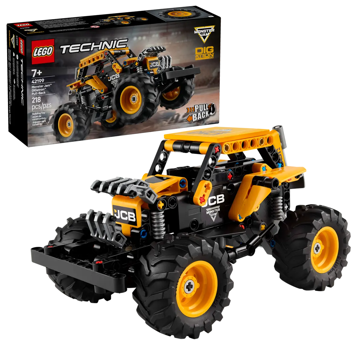 LEGO Technic Monster Jam DIGatron Pull-Back 218 Pieces Multicolour