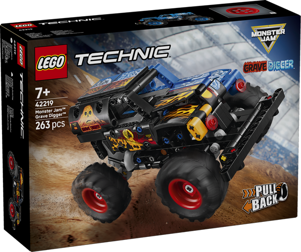 LEGO Technic™ Monster Jam™ Grave Digger™ Fire and Ice 42219