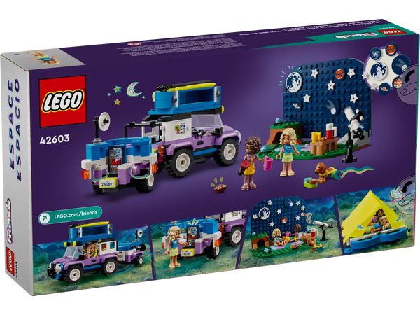 LEGO Friends Stargazing Camping Vehicle 7+ 364Pcs 42603