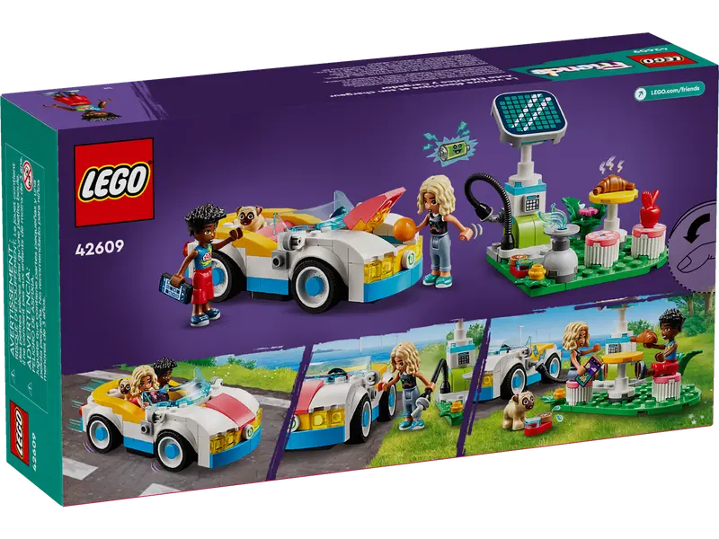 Lego Friends 42609 Electric Car And Charger 6+