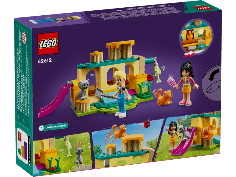 LEGO Friends Cat Playground Adventure 5+ 87Pcs 42612
