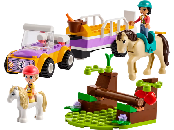 LEGO Friends Horse and Pony Trailer 4+ 105Pcs 42634