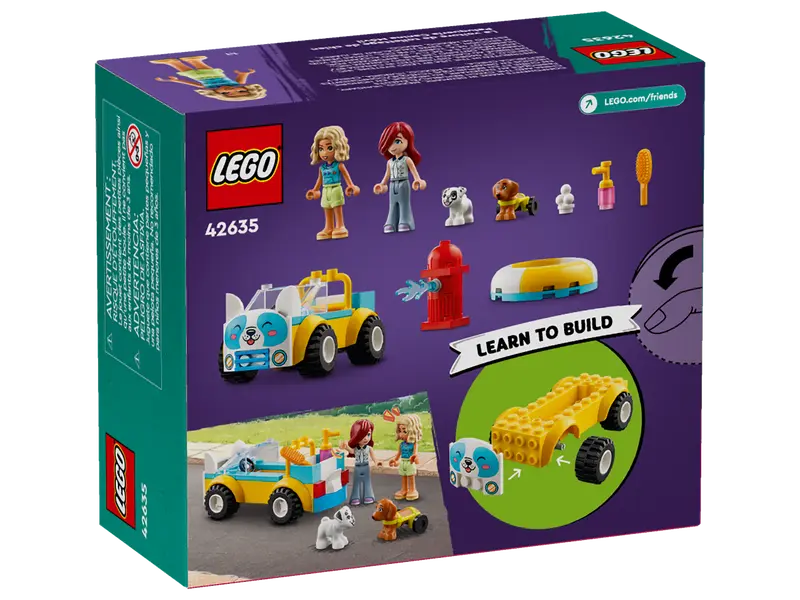 LEGO Friends Dog-Grooming Car 4+ 60Pcs 42635