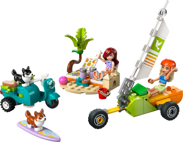 LEGO Friends Surfing Dogs and Scooter Adventure 6+ 113Pcs 42641