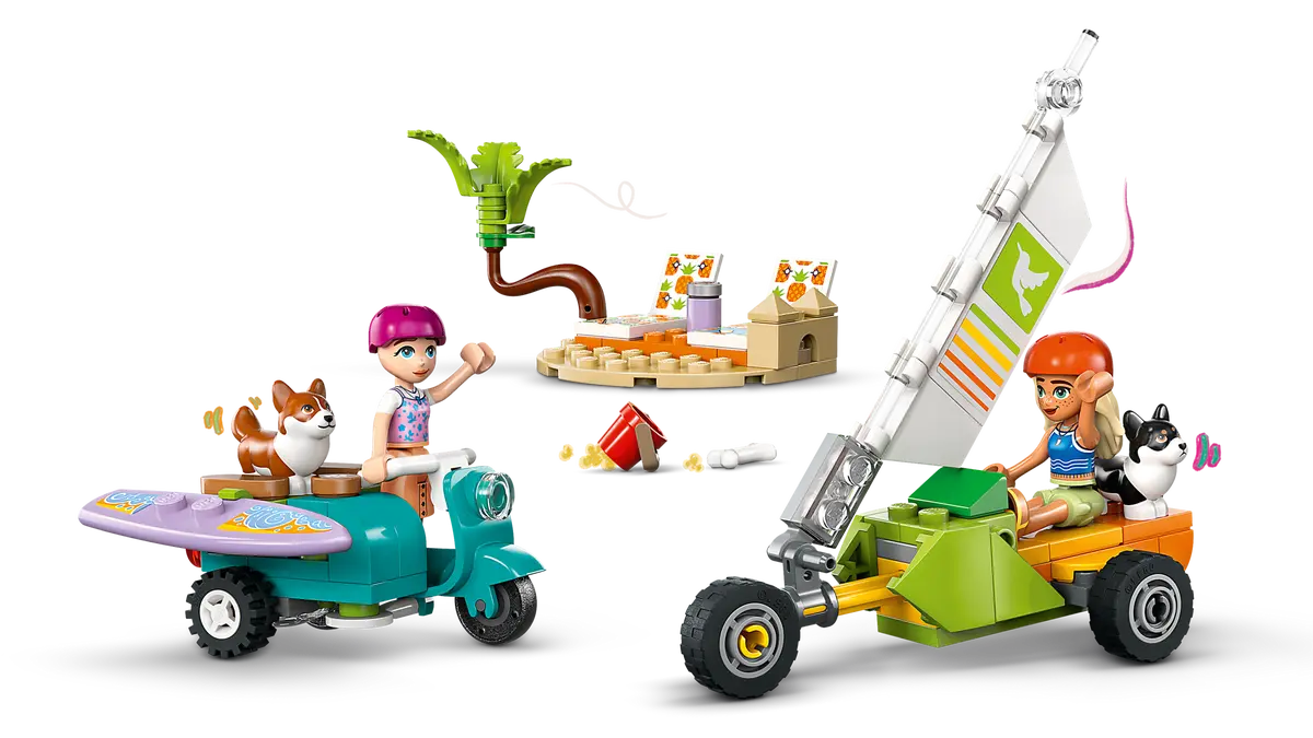 Lego Friends 42641 Surfing Dogs And Scooter Adventure 6+