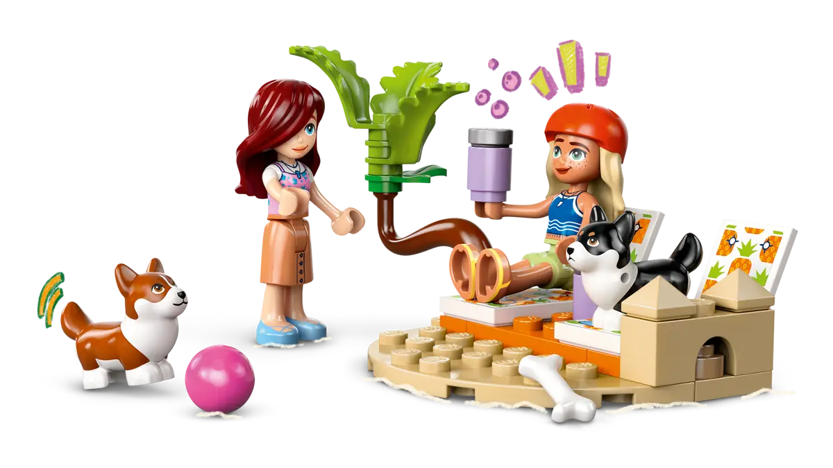 Lego Friends 42641 Surfing Dogs And Scooter Adventure 6+