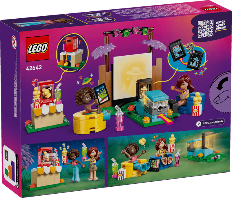 LEGO Friends Friendship Movie Night 154 Pieces Multicolour