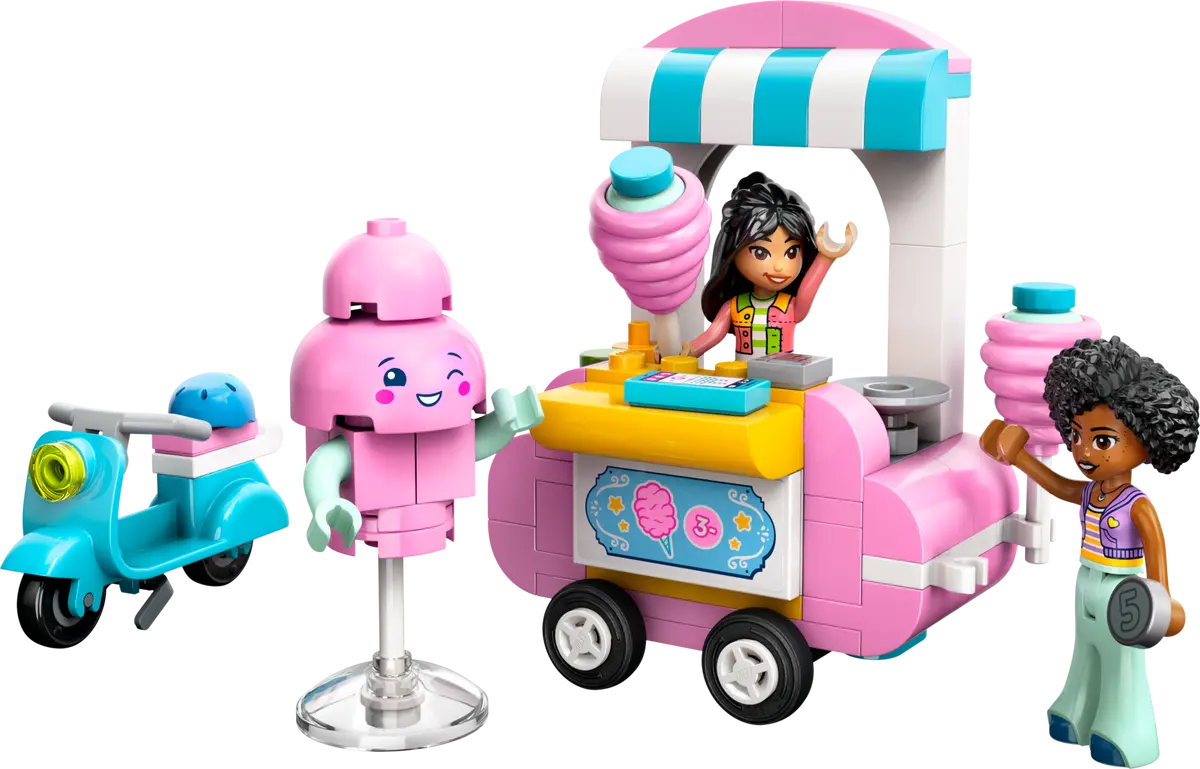 Lego Friends 42643 Cotton Candy Stand And Scooter 6+