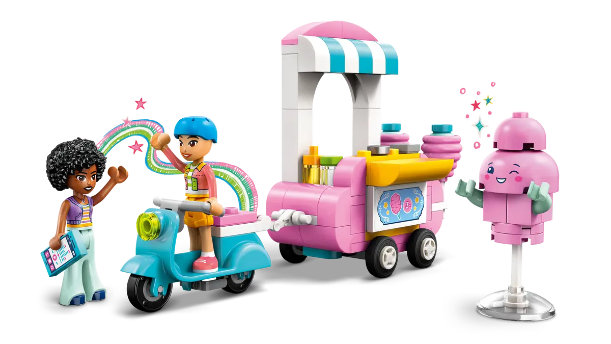 Lego Friends 42643 Cotton Candy Stand And Scooter 6+