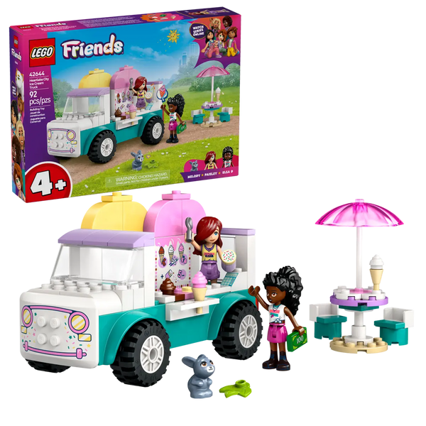 LEGO Friends Heartlake City Ice Cream Truck 4+ 92Pcs 42644