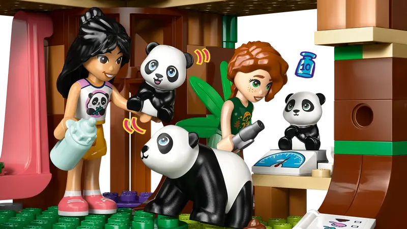 LEGO Panda Sanctuary Animal Care