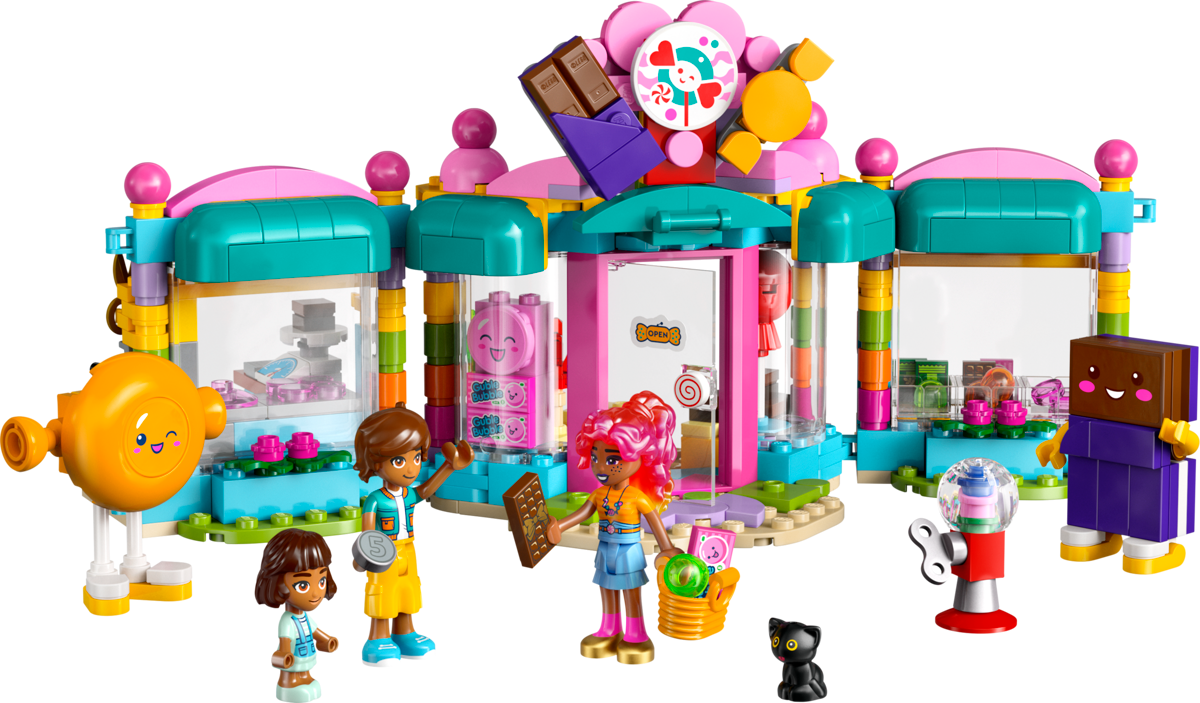 LEGO Friends Heartlake City Candy Store 376 Pieces 11 × 16 × 16 cm Multicolour