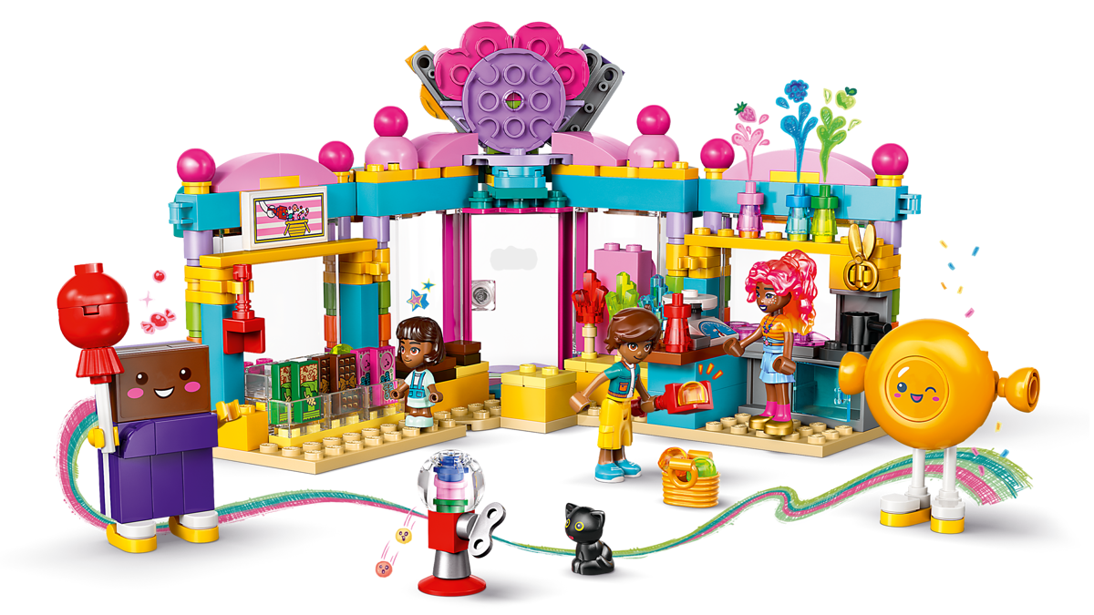 LEGO Friends Heartlake City Candy Store 376 Pieces 11 × 16 × 16 cm Multicolour