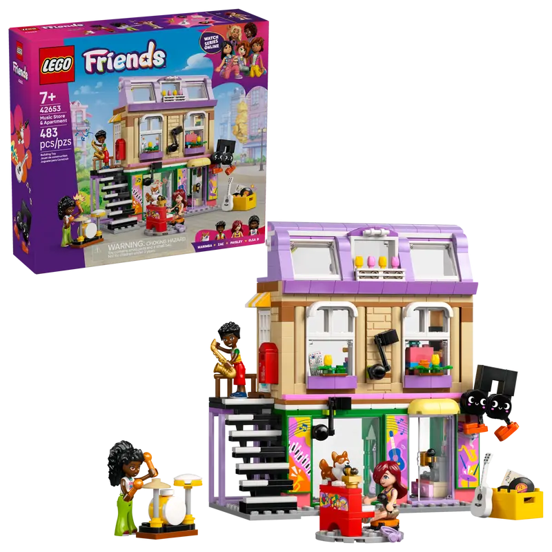 LEGO Music Store & Apartment