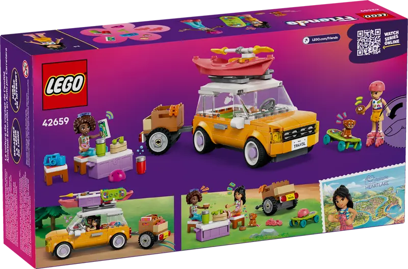 LEGO Friends Friendship Road-Trip Travel Car 6+ 220Pcs 42659