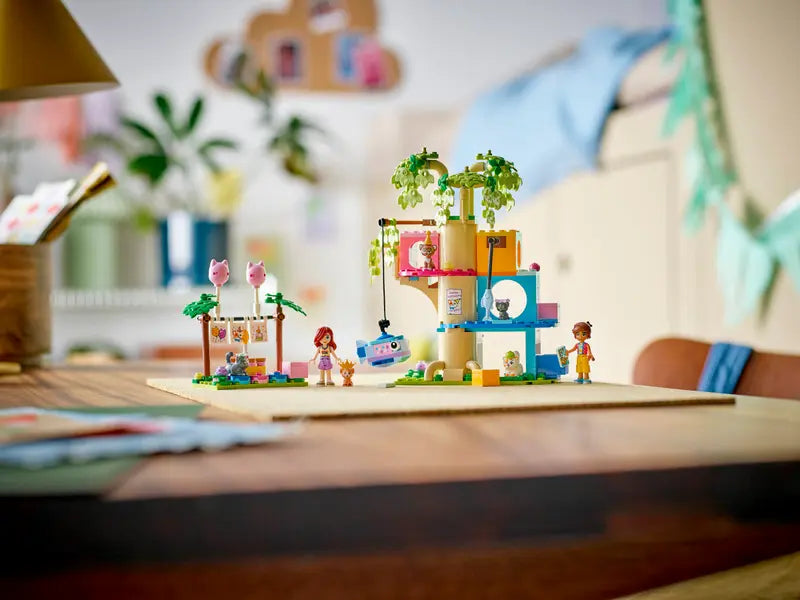 LEGO Friends Cat Birthday Party & Tree House 6+ 321Pcs 42666
