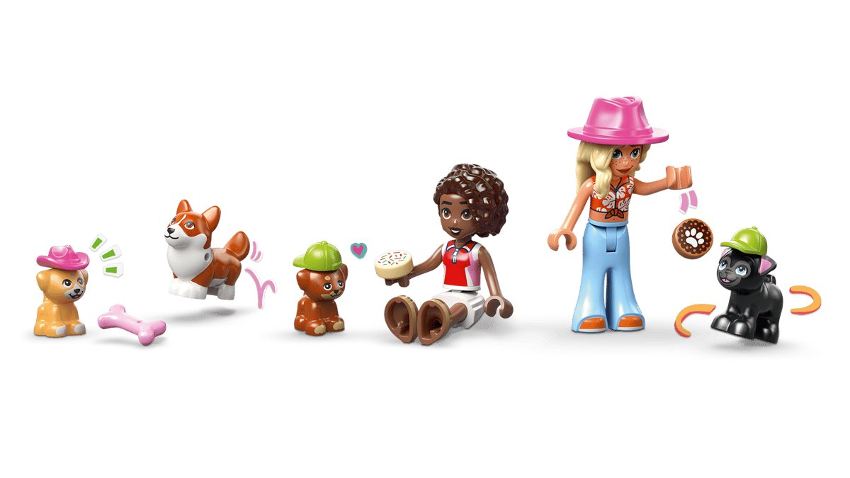 LEGO Friends Dog Treats Bakery 278 Pieces 12 × 19 × 12 cm Multicolour