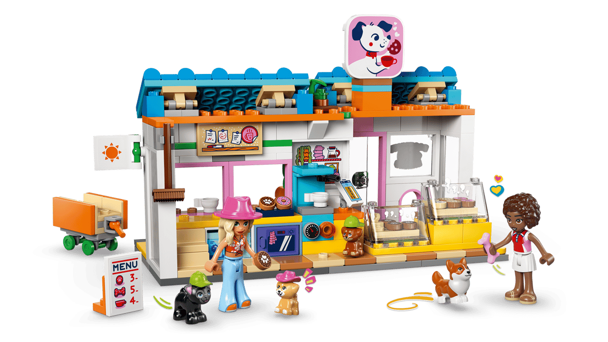 LEGO Friends Dog Treats Bakery 278 Pieces 12 × 19 × 12 cm Multicolour