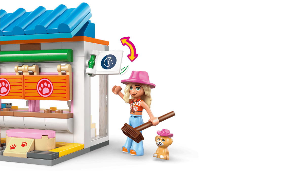 LEGO Friends Dog Treats Bakery 278 Pieces 12 × 19 × 12 cm Multicolour