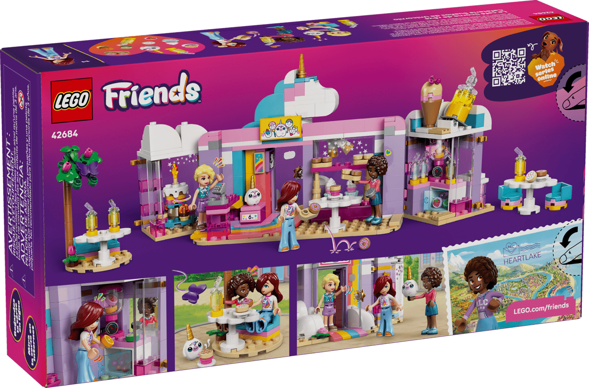 LEGO Friends Unicorn Dream Café 475 Pieces 12 × 26 × 10 cm Multicolour