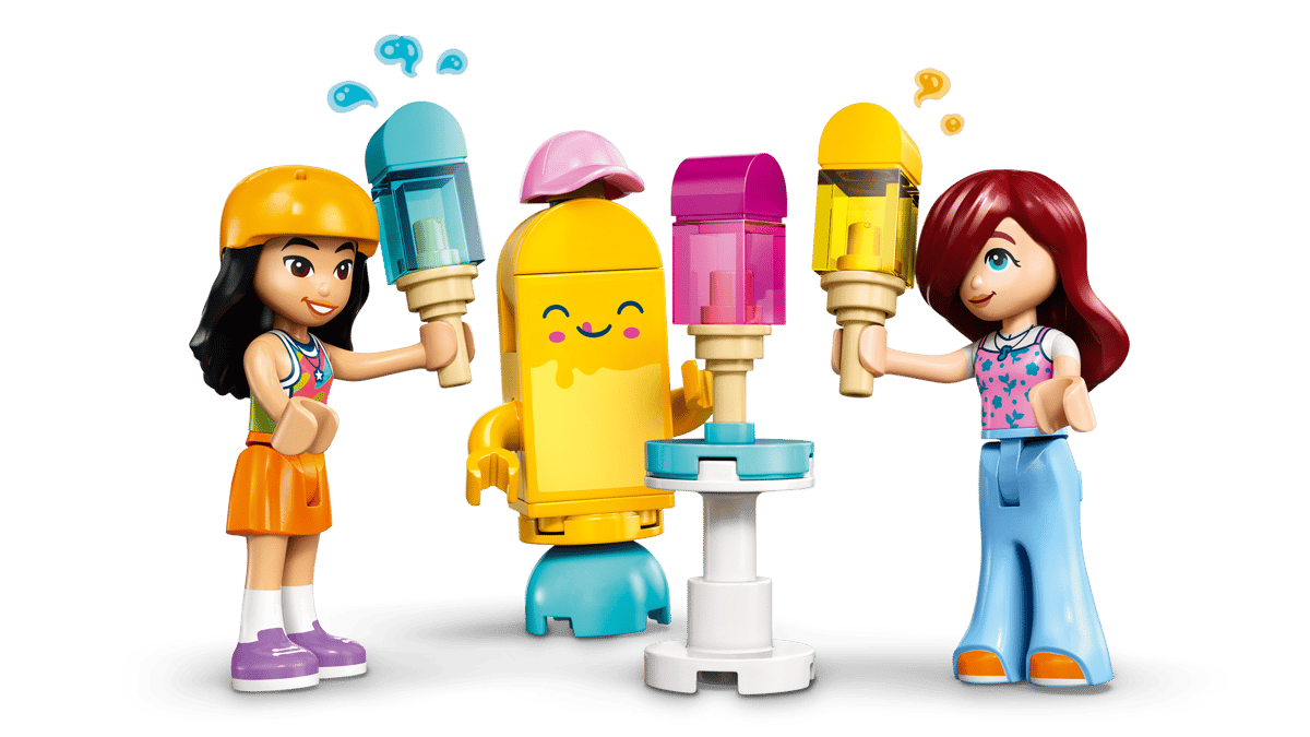LEGO Friends Ice Cream & Balloon Stand 107 Pieces 10 × 8 × 5 cm Multicolour