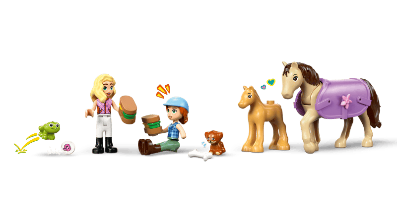 LEGO Friends Horse & Baby Foal Trailer 279 Pieces Multicolour