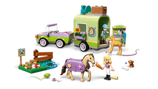 LEGO Friends Horse & Baby Foal Trailer 7+ 42695