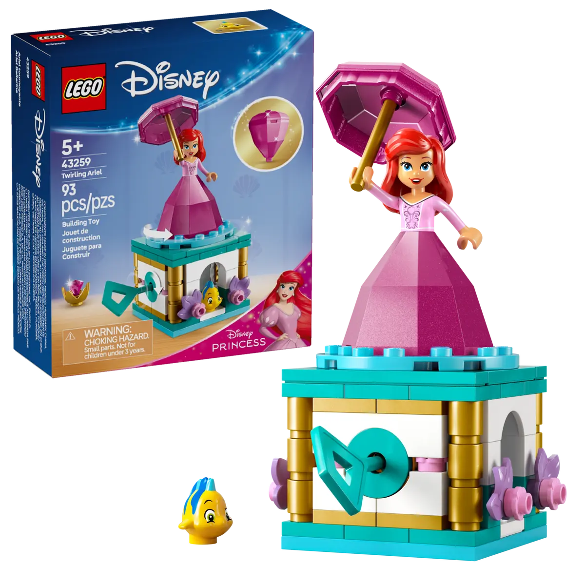 Lego Disney 43259 Twirling Ariel 5+