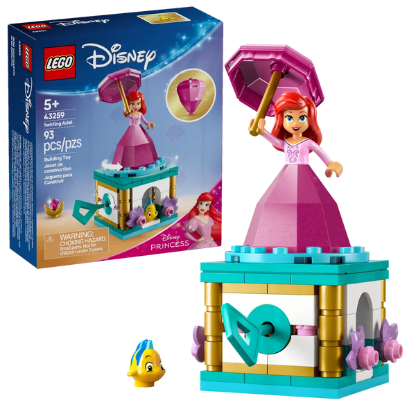 LEGO Disnex Twirling Ariel 5+ 93 Pcs 43259