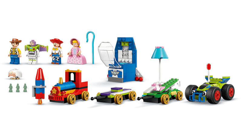 LEGO Disney Toy Story Celebration Train & RC Car 206 Pieces Multicolour