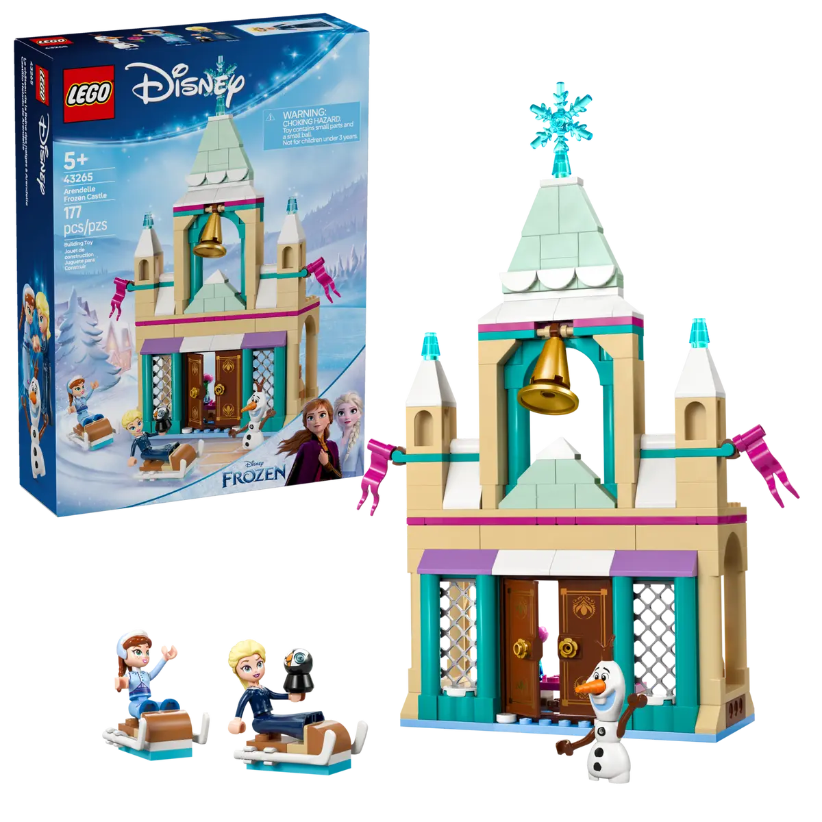 Lego Disney 43265 Arendelle Frozen Castle 5+
