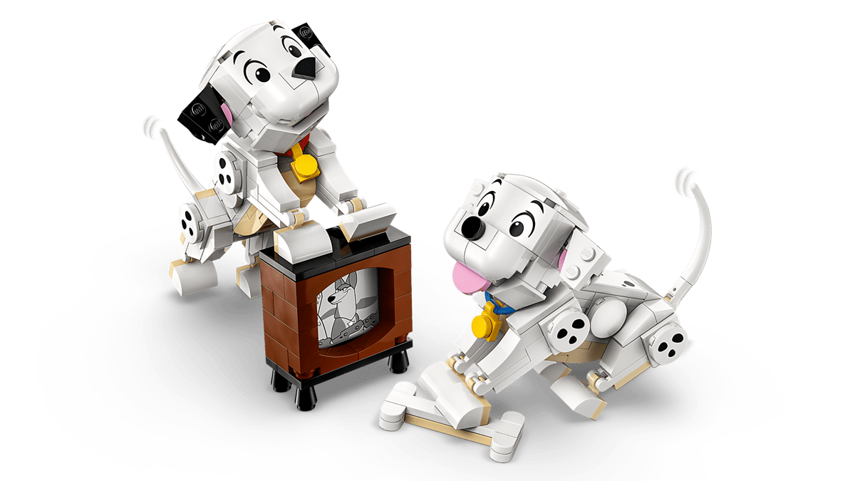 LEGO Disney Lucky & Penny 101 Dalmatians Puppies 268 Pieces 9 cm Multicolour