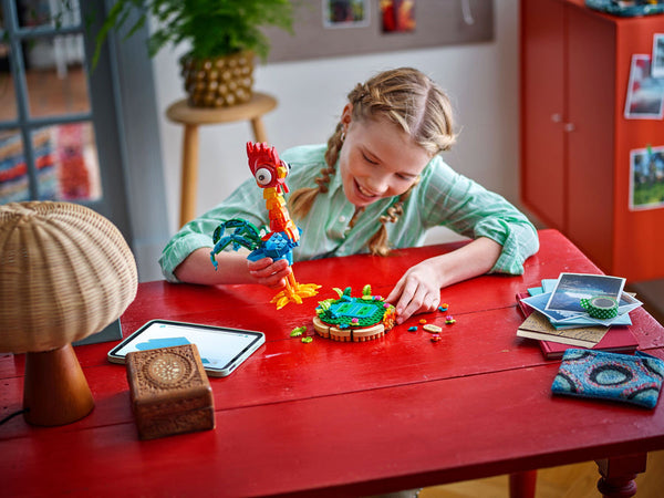 Lego Disney Moana 2 Heihei Buildable Animal Model Kit 43272 Building Kit (566 Pieces)