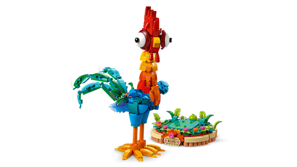 Lego Disney Moana 2 Heihei Buildable Animal Model Kit 43272 Building Kit (566 Pieces)