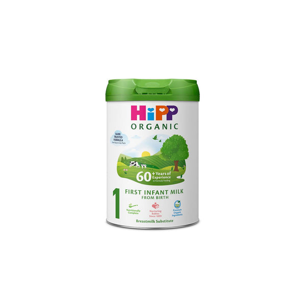 HiPP Organic 1 First Infant Baby Milk Powder Formula, From 0 Months To 6 Months, 800g