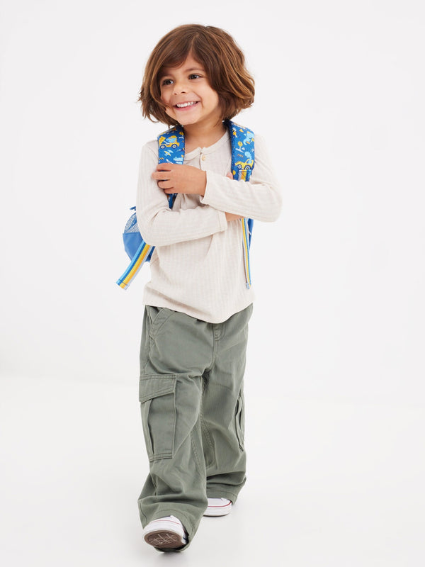 Smiggle Kids School Bag 10" - Dino Construction