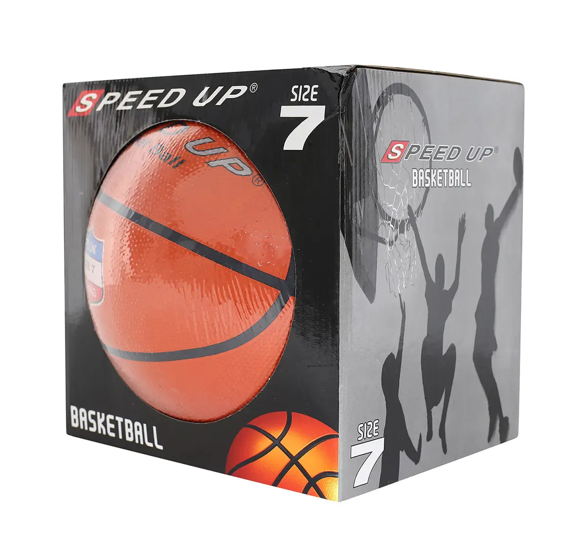 Speed Up Basketball Size 7 for Kids age 3Y+ (Orange)