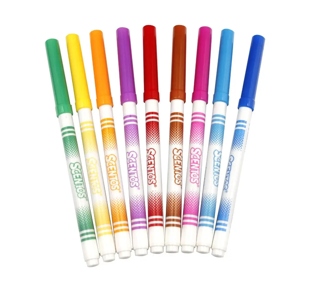 Scentos 10 Asst Fine Line Markers