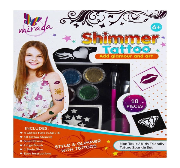 Mirada Shimmer & Sparkle Glitter Glam Tattoo