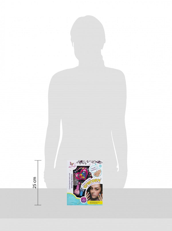 Mirada Press On Nails Unicorn